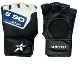 MMA-handschoen Starpro S90 | zwart-wit-blauw