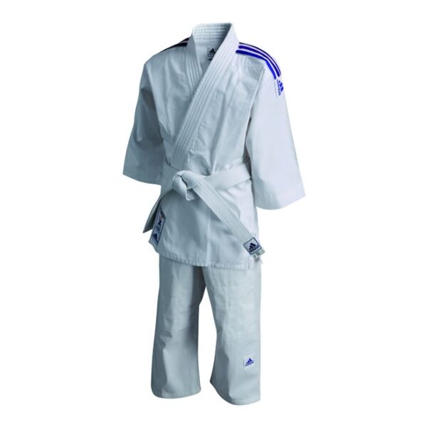 Judopak Adidas voor kinderen | meegroeipak J200 | wit