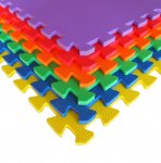 Set van 6 kleurrijke speel- en puzzelmatten |Tatamix | 1 cm