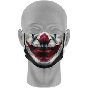 Mondmasker (herbruikbaar) Nihon | clownsgezicht-print
