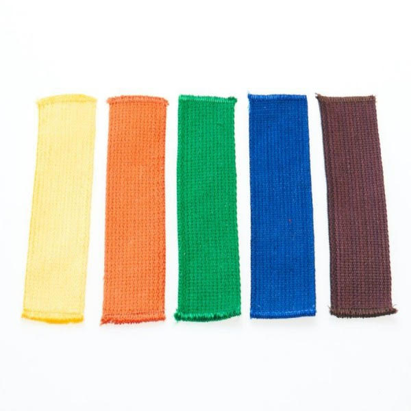 Gekleurde slippen voor budo | kant-en-klaar |diverse kleuren