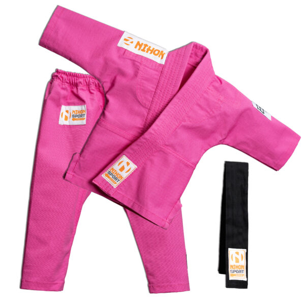 Baby-judopak Nihon Baby Gi | roze