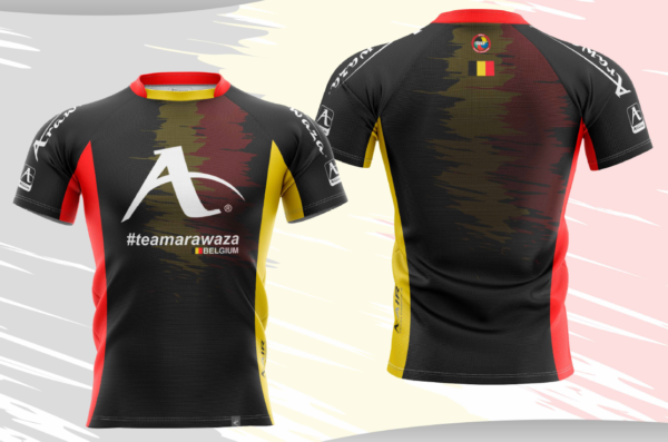 T-shirt Arawaza | dry-fit | #teamArawaza Belgium