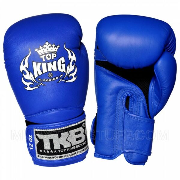 Top King Boxing Super Air Glove Blue (OP=OP)