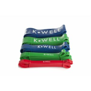 Weerstandsbanden set Kwell | latex |5 verschillende sterktes