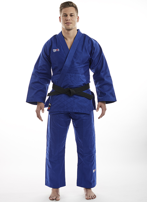 Ippon Gear Basic blauw judopak voor de jeugd