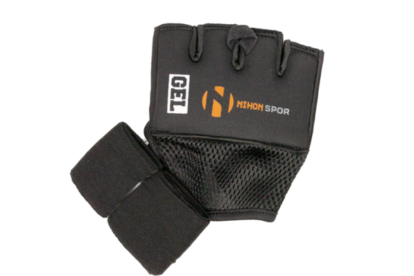 Binnenhandschoen (inner glove) Mexican wrap Nihon | zwart