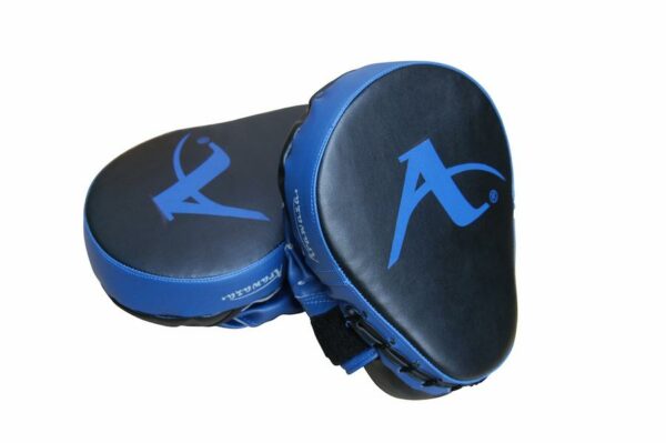 Karate-focushandschoen (precisie-mitt) Arawaza | zwart-blauw
