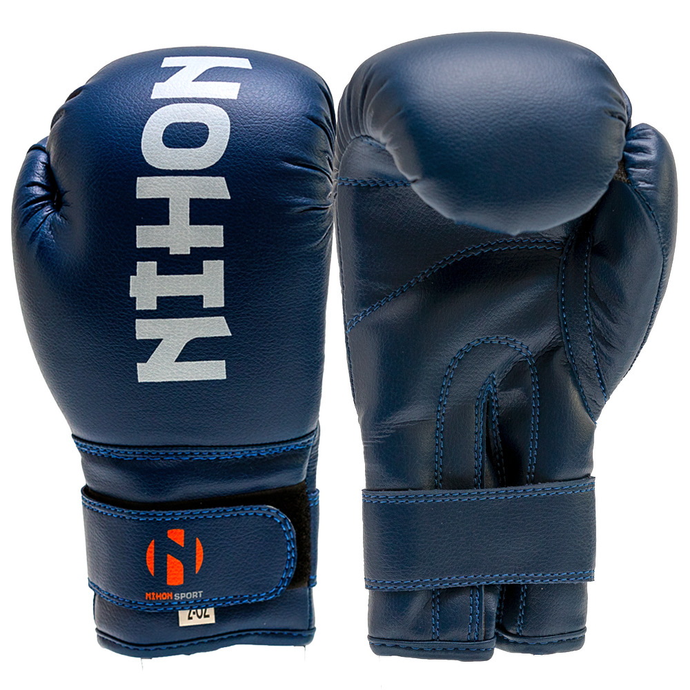 riem uit paars Baby bokshandschoenen Nihon | blauw - NIHBBABY-LBLUE