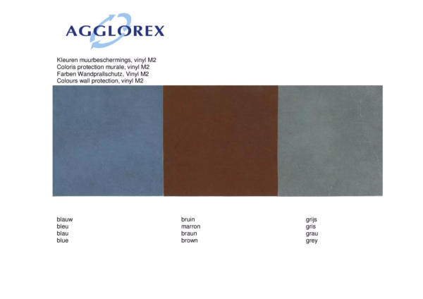 Agglorex muurbescherming vinyl | 170 kg/m3 | 2